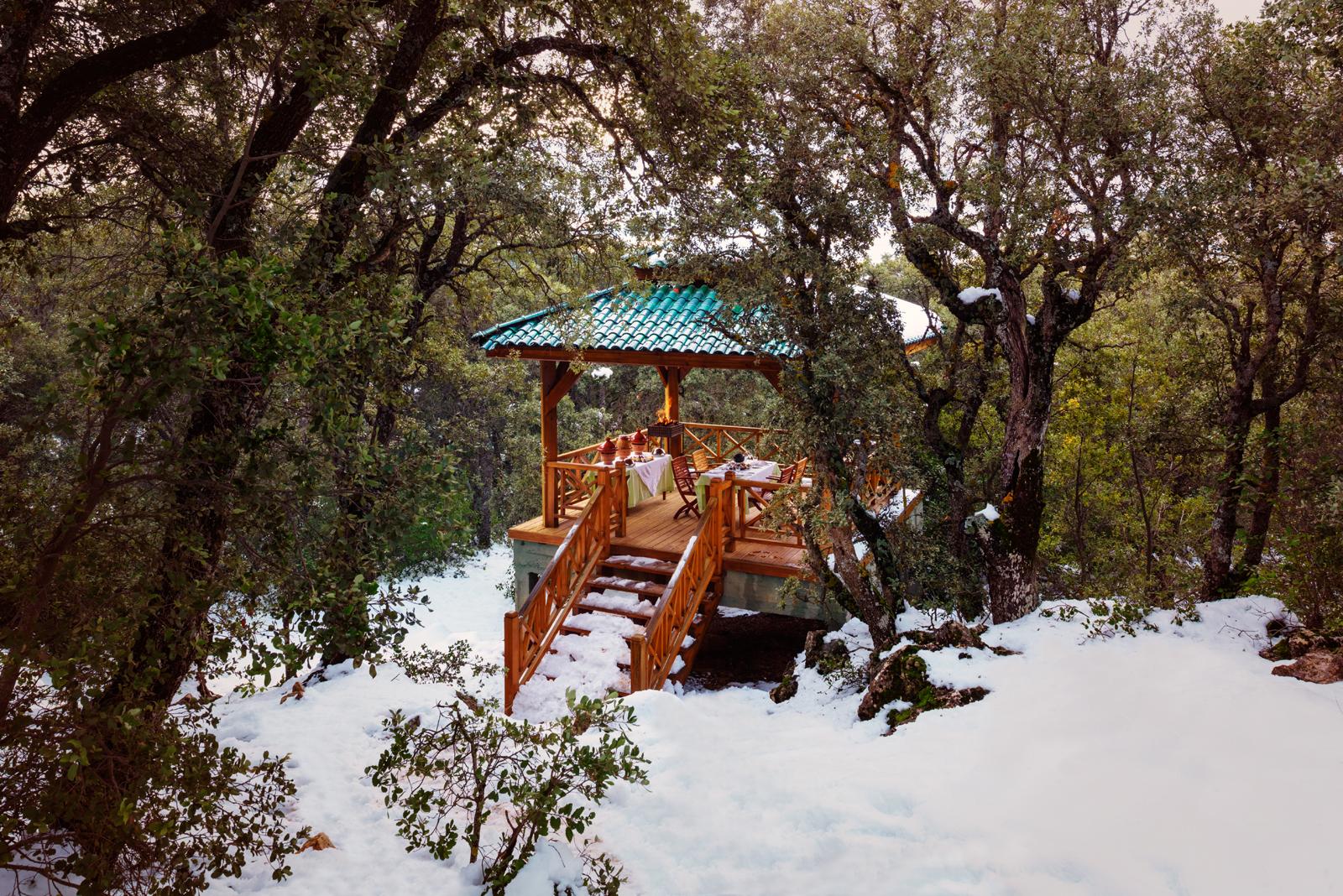 Michlifen Resort&Golf Ifrane  Exterior foto The Spa at the Lodge at Canyon Ranch