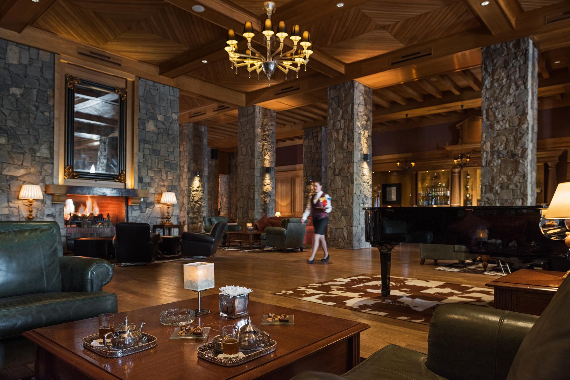 Michlifen Resort&Golf Ifrane  Exterior foto The lobby